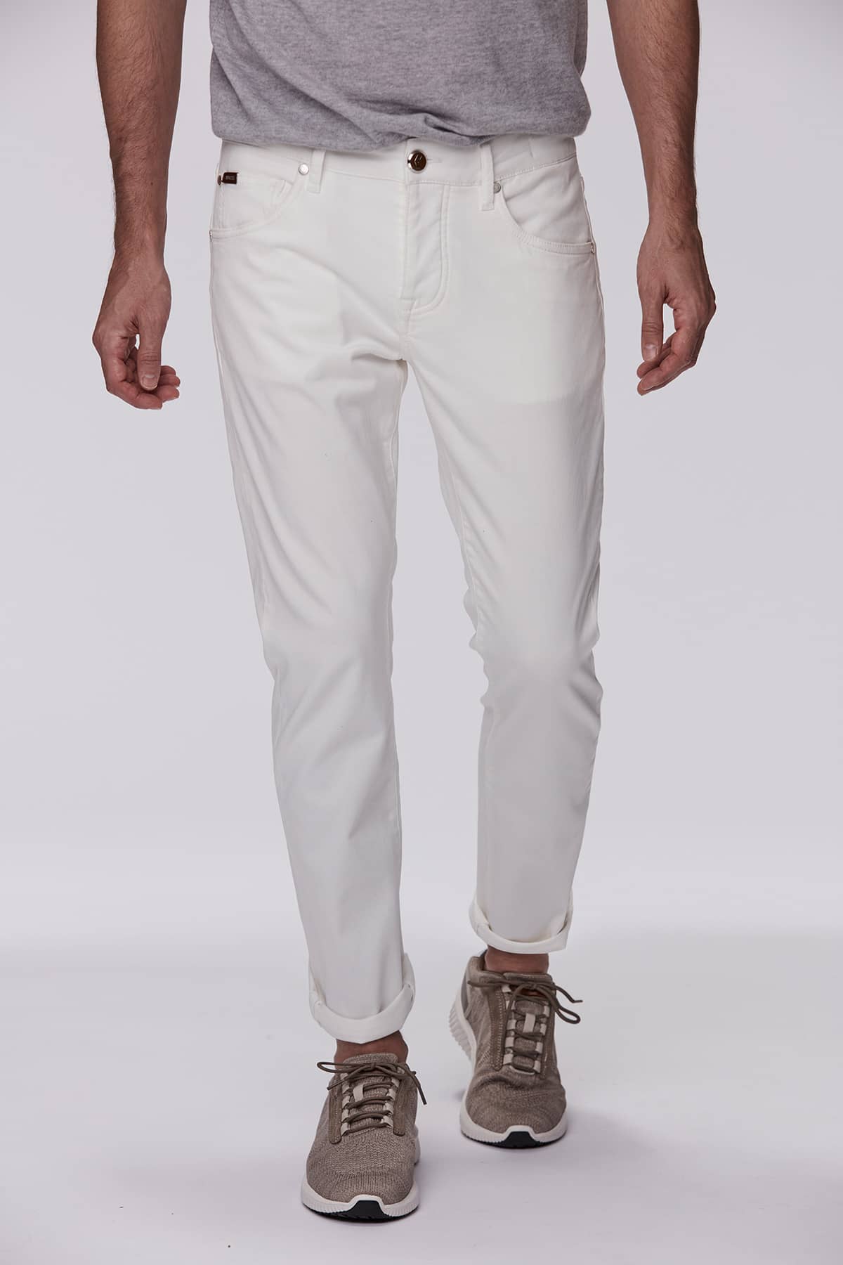 5-pkt Clyo Stretch Cream white
