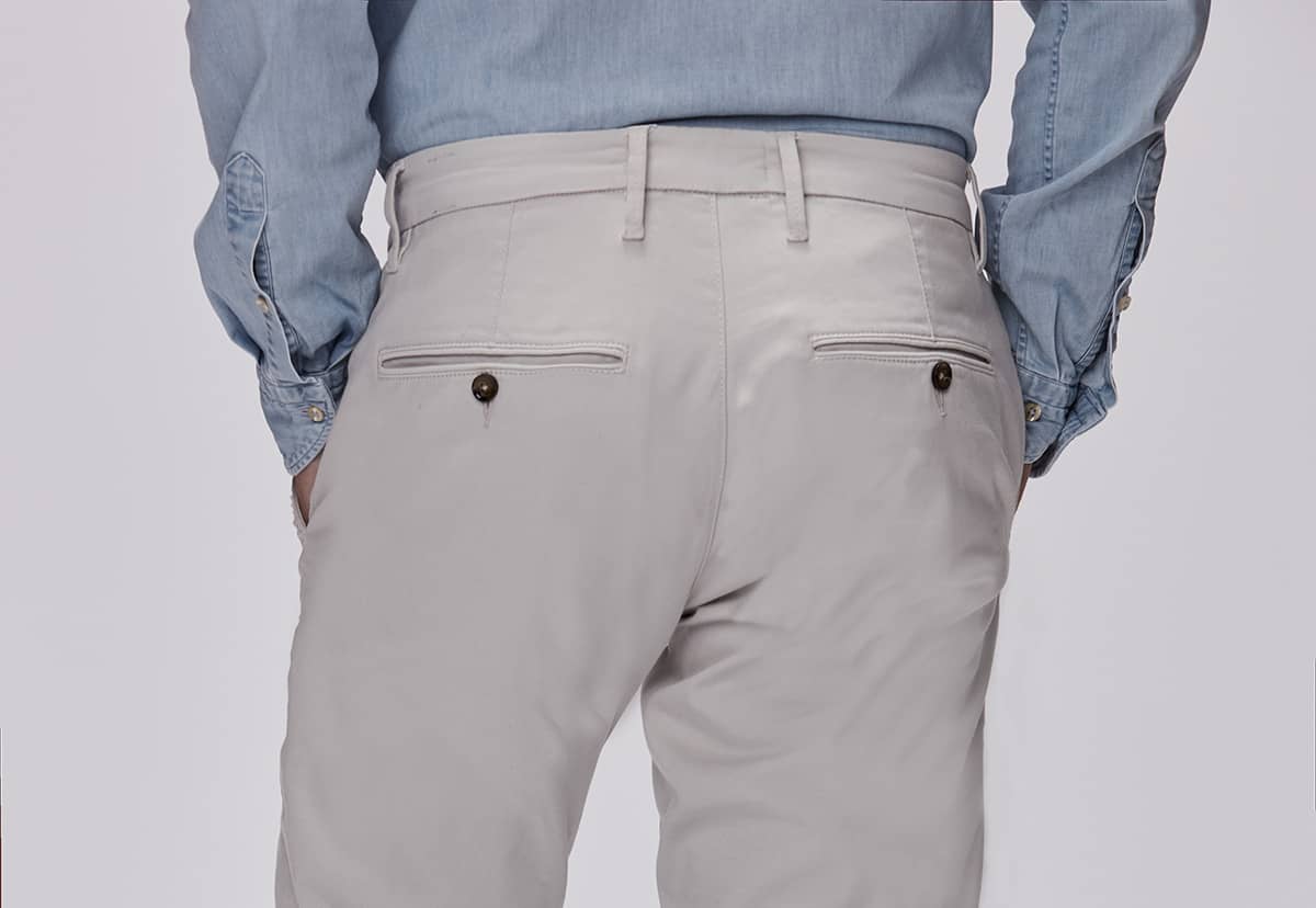 Werno Satin Chino Beige