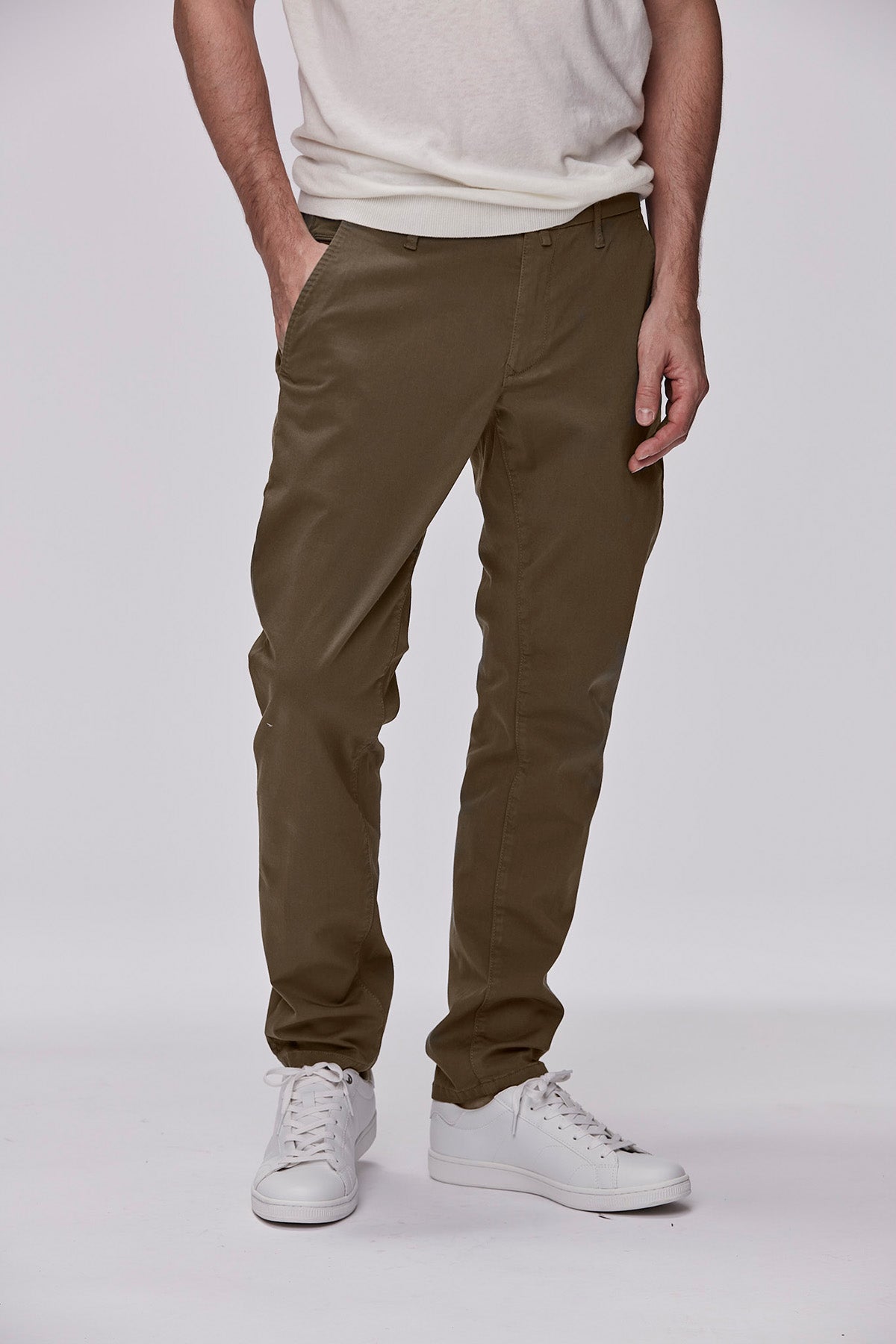 Werno Satin Chino Corteen