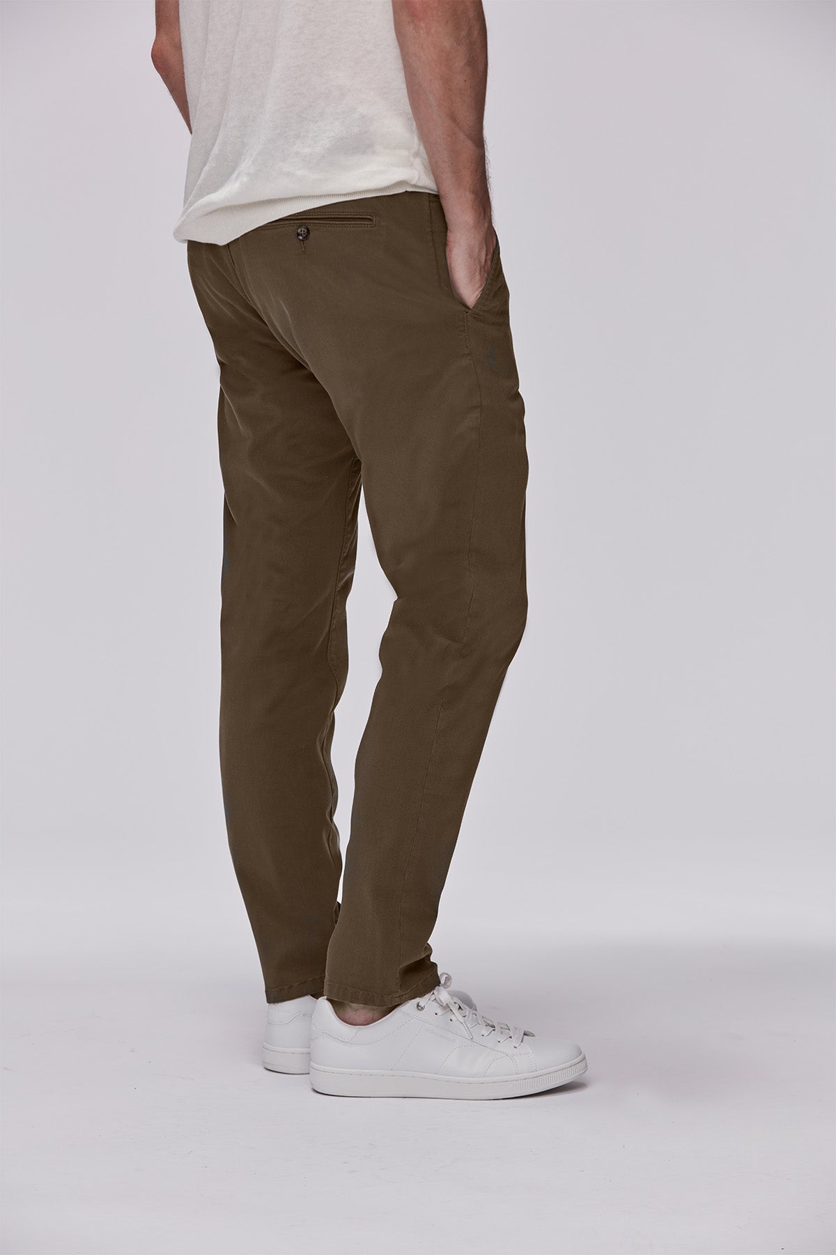 Werno Satin Chino Corteen