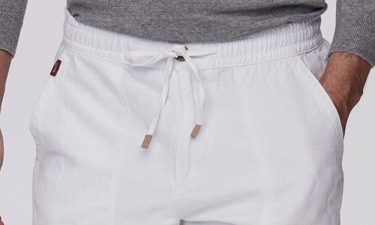 Patch pocket shorts