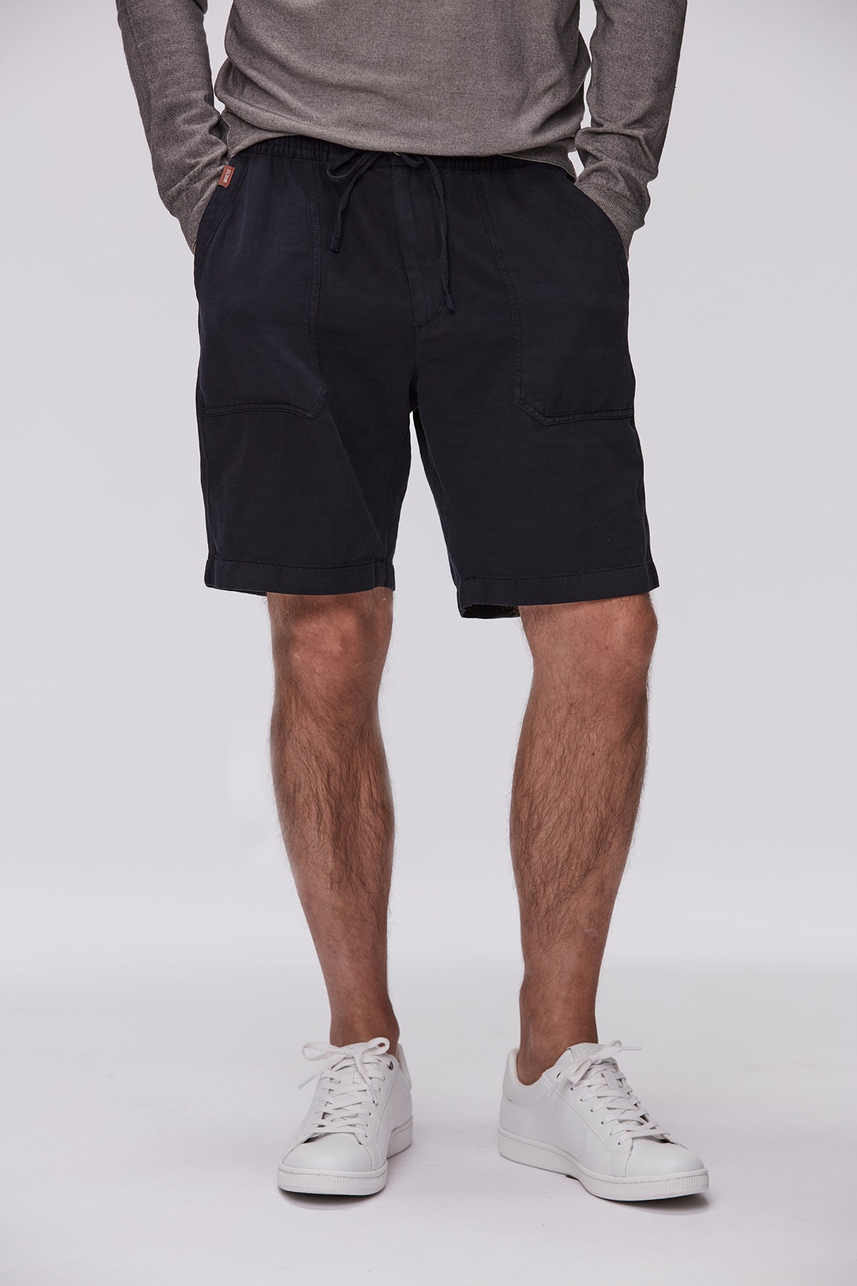 Patch pocket shorts