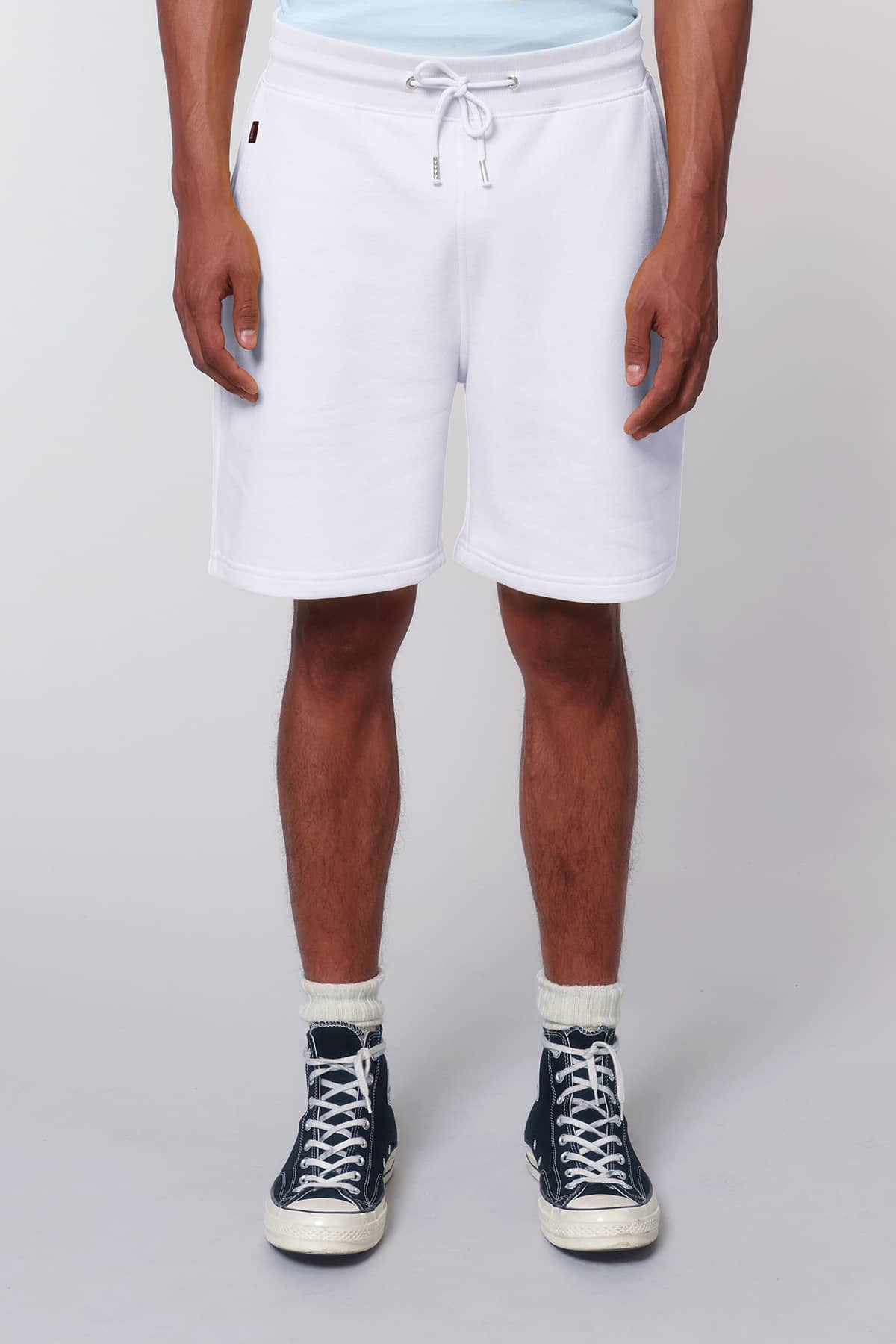 Jersey jogger shorts