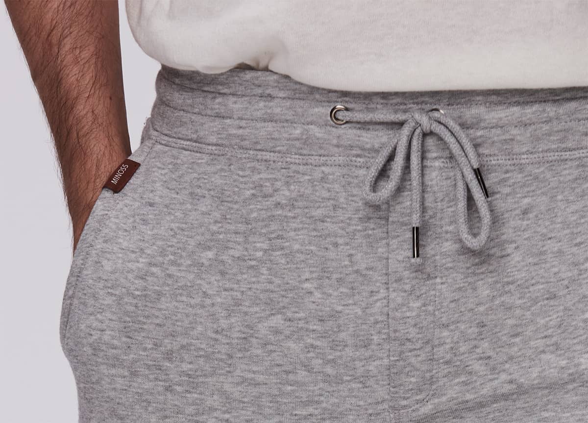 Jersey drawstring pant