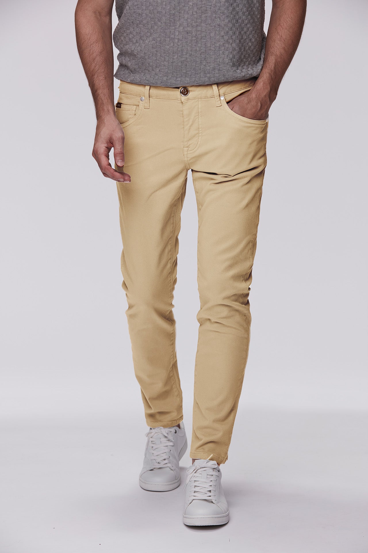 5-pkt clyo stretch Yellow Sand