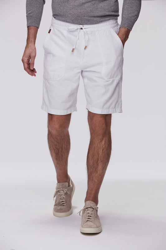 Patch pocket shorts