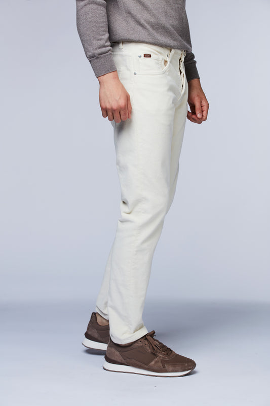 5-pkt Velvy Cord Snow