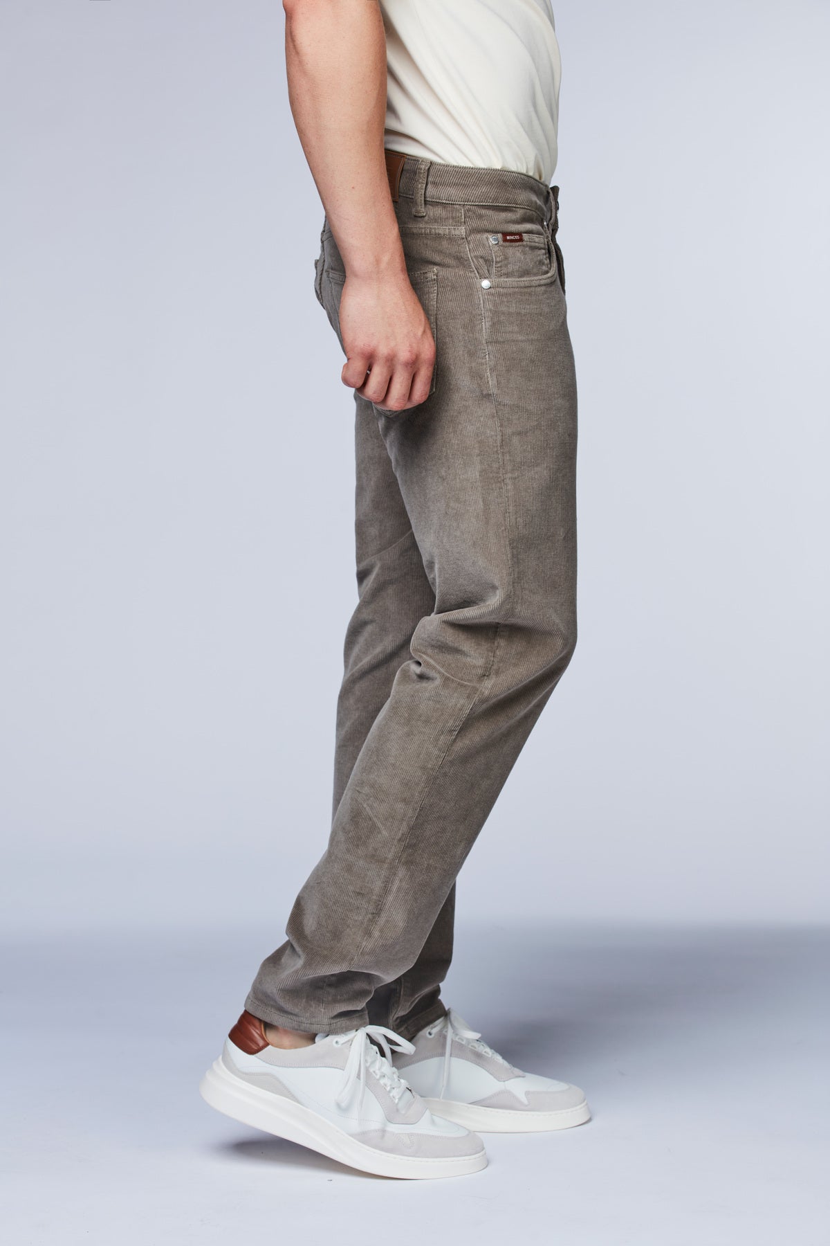 5-pkt Velvy Cord Bolt Grey