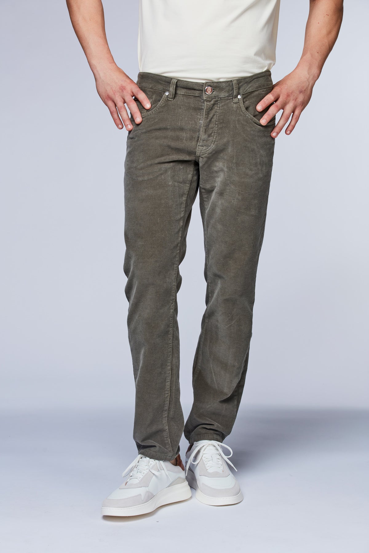 5-pkt Velvy Cord Green