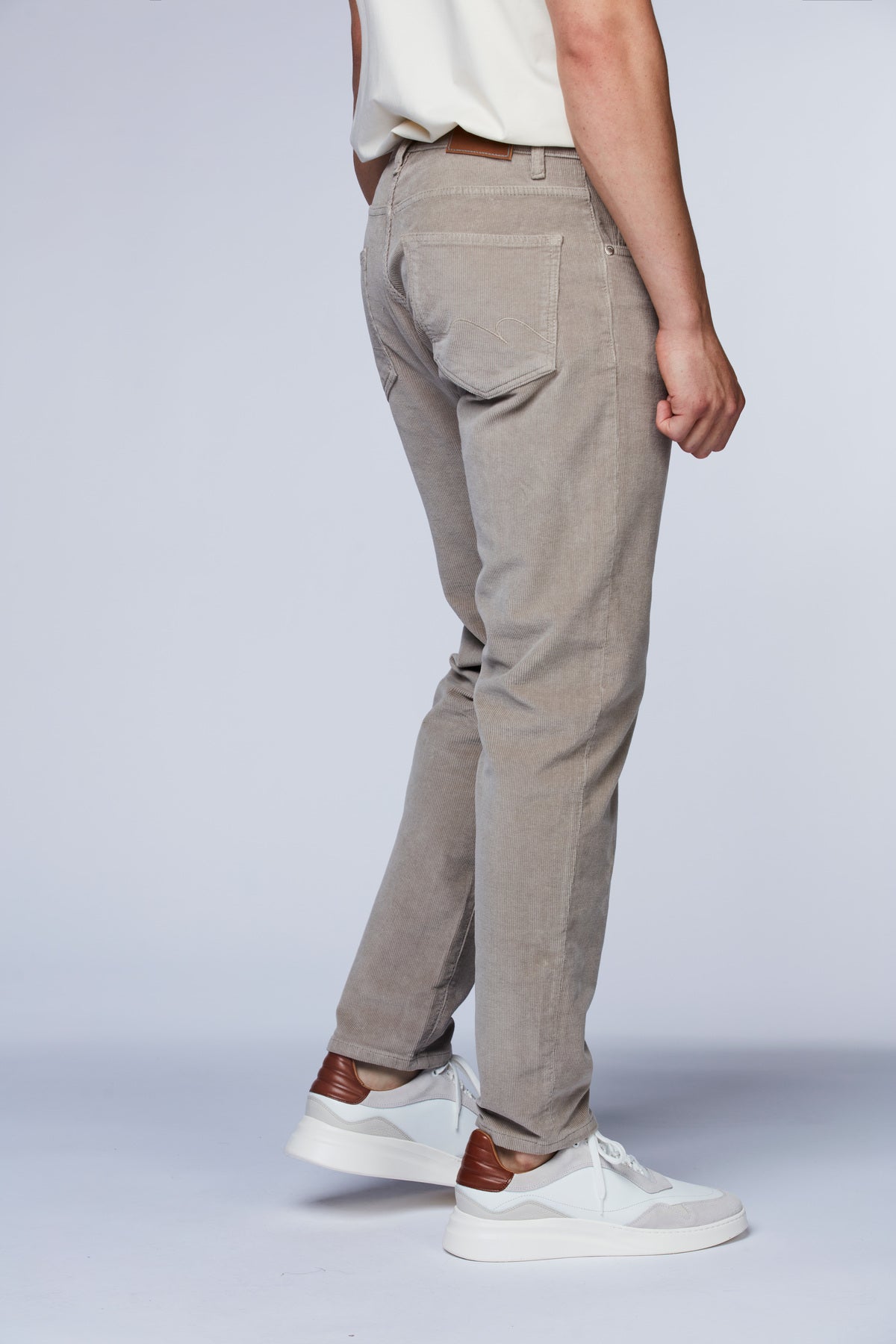 5-pkt Velvy Cord Beige